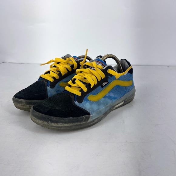 Vans Other - Vans EVDNT UltimateWaffle Mens 8.5 Blue Yellow Black Skate Shoes 721356